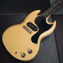 GIBSON CUSTOM SHOP MURPHY LAB 1963 SG JUNIOR LIGHTNING BAR ULTRA LIGHT AGED TV Y