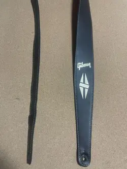 GIBSON LEATHER GUITAR STRAP COMFORT LIVE PERFORMANCE ACCESSORIES D413