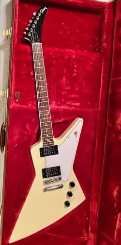 GIBSON 70S EXPLORER ELECTRIC GUITAR - CLASSIC WHITE