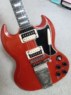2020 GIBSON SG STANDARD '61 WITH MAESTRO VIBROLA - READ DESCRIPTION