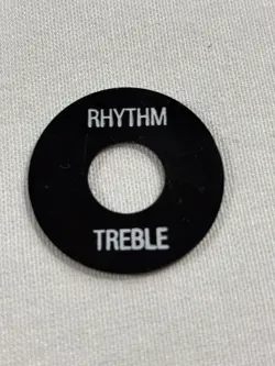 2016 GIBSON LES PAUL STUDIO SWITCH PLATE POKER CHIP BLACK WHITE