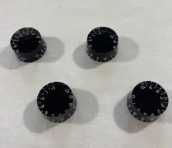2016 GIBSON LES PAUL STUDIO BLACK SPEED KNOBS