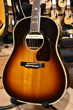 GIBSON SJ-45 DELUXE 1995 USED ROSEWOOD SIDE BACK BANNER HEAD MODEL SAFE DELIVERY