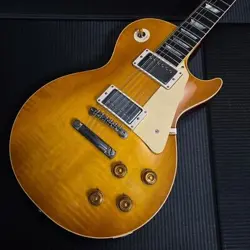 GIBSON CUSTOM SHOP HISTORIC COLLECTION 1958 LES PAUL STANDARD VOS LEMON BURST