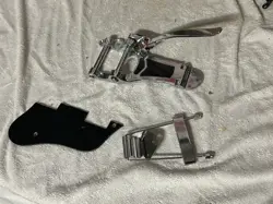 GUITAR BIGSBY TYPE VIBRATO TAILPIECE TRAPEZE BRIDGE + PICKGUARD FOR GIBSON ES335