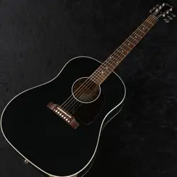 GIBSON JAPAN LIMITED J-45 STANDARD EBONY GLOSS W/HARD CASE TRACKING NEW