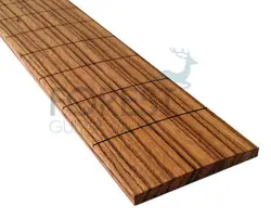 ZEBRAWOOD GUITAR FRETBOARD, FINGERBOARD 24.562