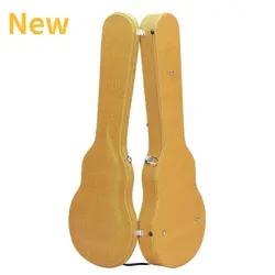 NEW DELUXE ELECTRIC GUITAR HARD CASE FOR GIBSON LES PAUL LP BULGE SURFACE