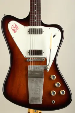 GIBSON CUSTOM SHOP 1965 NON-REVERSE FIREBIRD V W VIBROLA VOS VINTAGE SUNBURST 20