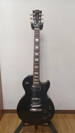 GIBSON LES PAUL STUDIO BLACK MADE IN USA ELECTRIC GUITAR