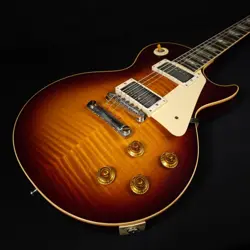 USED GIBSON 2021 CUSTOM SHOP '59 LES PAUL R9 RED STARBURST W/HARD CASE