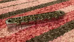 VINTAGE 60'S 70'S GIBSON ABR-1 PATENT NUMBER GUITAR BRIDGE