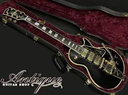 GIBSON CUSTOM SHOP JIMMY PAGE SIGNATURE CUSTOM 2008 GENTLY AGED EBONY VOS W BIGS