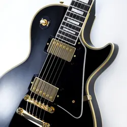 GIBSON CUSTOM SHOP 1968 LES PAUL REISSUE GLOSS EBONY SN.409178 2ND SAFE DELIVERY