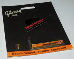 GIBSON LES PAUL PICKGUARD BRACKET GOLD GUITAR PARTS R9 CUSTOM T R8 LP R7 HP NOS