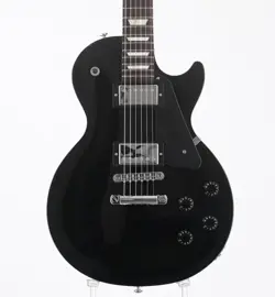 ELECTRIC GUITAR USED GIBSON LES PAUL STUDIO EBONY BLACK MAPLE BODY MAHOGANY NECK