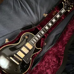 GIBSON CUSTOM SHOP HISTORIC COLLECTION '57 LES PAUL CUSTOM 3PU BLACK 2005