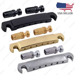 TUNE-O-MATIC BRIDGE TAILPIECE STOP BAR FOR EPIPHONE GIBSON LP SG ES GUITAR