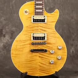 GIBSON SLASH LES PAUL STANDARD APPETITE AMBER 4.16KG S N 219040007 WEBSHOP