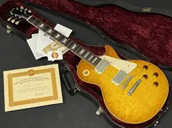 GIBSON CUSTOM SHOP HISTORIC COLLECTION 1959 LES PAUL STANDARD LEMON DROP USED