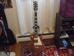 GIBSON LES PAUL STANDARD 50S GOLD TOP 2024 WITH OHSC EXCELLENT COND W/CASE CANDY