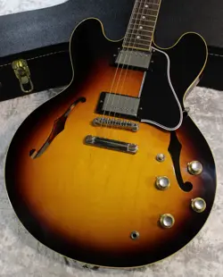 GIBSON CUSTOM SHOP HISTORIC COLLECTION 1961 ES-335 REISSUE VINTAGE BURST #GGAR0