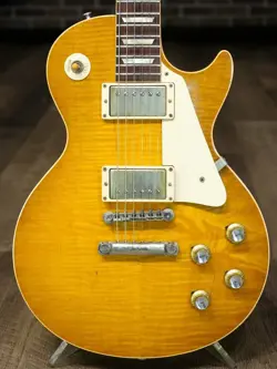 GIBSON CUSTOM SHOP 1960 LES PAUL STANDARD REISSUE HARD ROCK MAPLE TOP USED