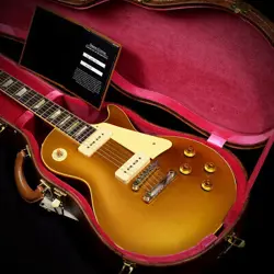 GIBSON CUSTOM SHOP 1956 LES PAUL STANDARD REISSUE VOS DOUBLE GOLD