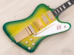 2000 GIBSON CUSTOM SHOP FIREBIRD VII IGUANA BURST METALFLAKE ONE-OFF W/ CASE