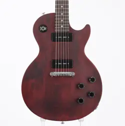 GIBSON LES PAUL MELODY MAKER 2014 WINE RED SATIN ELECTRIC GUITAR F/S FROM JAPAN