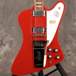 EPIPHONE INSPIRED BY GIBSON CUSTOM 1963 FIREBIRD V MAESTRO VIBROLA *LC559