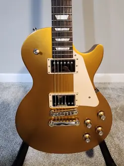 **GIBSON 2018 LES PAUL MODEL TRIBUTE GOLD TOP CUSTOM MINT CONDITION**
