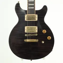GIBSON USA LES PAUL STANDARD DOUBLE CUTAWAY PLUS 2006 TRANS BLACK [SN 29060631]