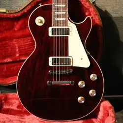 GIBSON 2ND PRODUCT LES PAUL 70S DELUXE ~WINE RED~ #212940314 3.86KG LOCALLY SELE