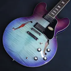 EPIPHONE INSPIRED BY GIBSON ES-335 FIGURED BLUEBERRY BURST BBB