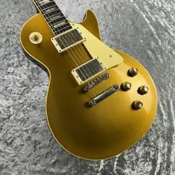 GIBSON CUSTOM SHOP DARK BACK HISTORIC REISSUE 1957 LES PAU GOLD TOP DARK BACK VO