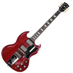 USED GIBSON SG STANDARD 61 MAESTRO VIBROLA VINTAGE CHERRY 2024 ELECTRIC GUITAR