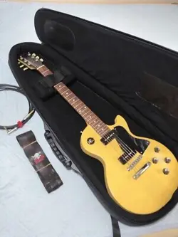 GIBSON LES PAUL SPECIAL TV YELLOW LESPAUL GIBSON ELECTRIC GUITAR WITH BONUS LES