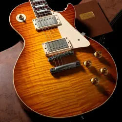 GIBSON CUSTOM SHOP STANDARD HISTORIC 1958 LES PAUL REISSUE FIGURED VOS 2016