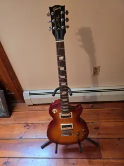 2016 GIBSON LES PAUL STUDIO FADED BURST WITH GIBSON HARDSHELL CASE