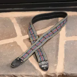 VINTAGE GIBSON WOVEN GUITAR STRAP