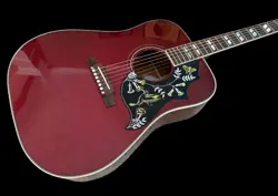 GIBSON LIMITED EDITION HUMMINGBIRD STANDARD -WINE RED