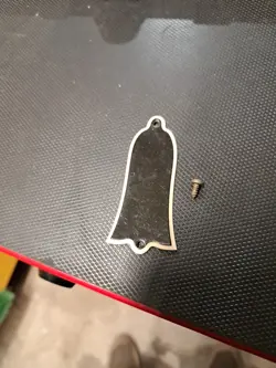 GIBSON GUITAR VINTAGE 2 PLY LES PAUL STANDARD ? TRUSS ROD COVER (H)