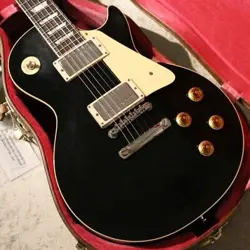 GIBSON CUSTOM SHOP DYED IN BLACK JAPAN LIMITED RUN 1957 LES PAUL STANDARD 59'NEC