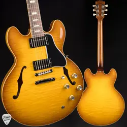 GIBSON CUSTOM SHOP PSL '64 ES-335 FIGURED REISSUE GLOSS GOLDEN POPPY#150042