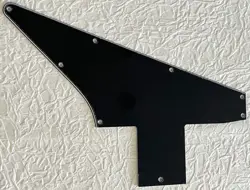 NEW GREAT-FOR FIT GIBSON 76 EXPLORER RE-ISSUE BLANK GUITAR PICKGUARD 3 PLY BLACK