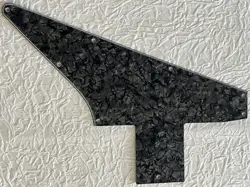 NEW GREAT-FOR FIT GIBSON 76 EXPLORER RE-ISSUE BLANK GUITAR PICKGUARD BLACK PEARL