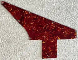 NEW GREAT-FOR FIT GIBSON 76 EXPLORER RE-ISSUE BLANK STYLE GUITAR PICKGUARD RED