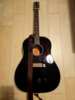 ACOUSTIC GUITAR GIBSON J-45 50'S ORIGINAL BLACK WITH HARD CASE