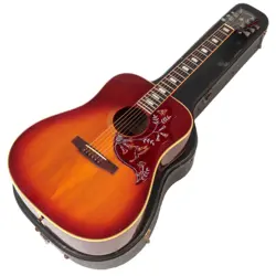 USED  GIBSON HUMMINGBIRD CUSTOM 1974 1975 ACOUSTIC GUITAR